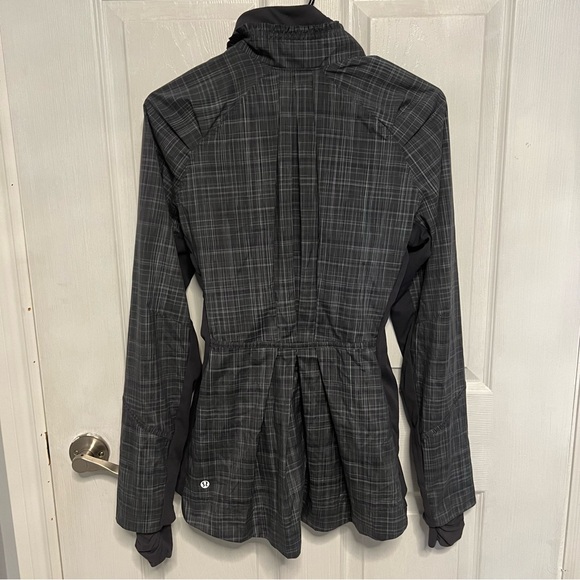Lululemon Grey Plaid Jacket - Picture 6 of 6